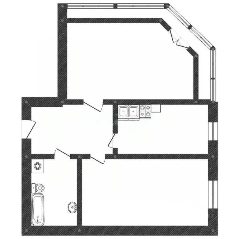 2-к кв. Смоленская область, Ярцево ул. Старозавопье, 17 (71.5 м) - Фото 2