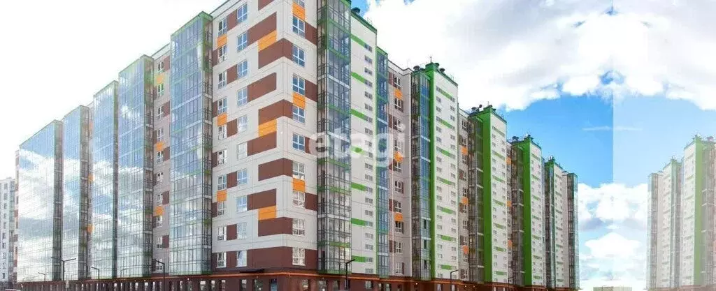 Квартира-студия: посёлок Шушары, Старорусский проспект, 3к1 (18.5 м) - Фото 2