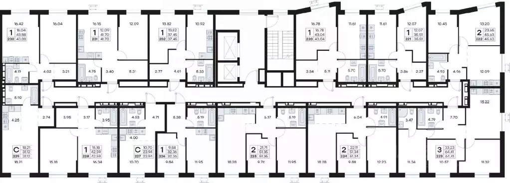 1-к кв. Приморский край, Владивосток Катерная ул., 31/2 (32.36 м) - Фото 2