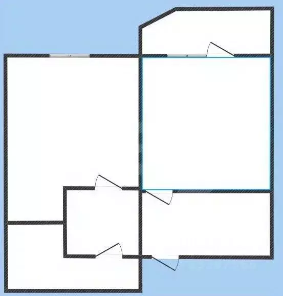 1-к кв. Тверская область, Тверь Новочеркасская ул., 57 (42.5 м) - Фото 2