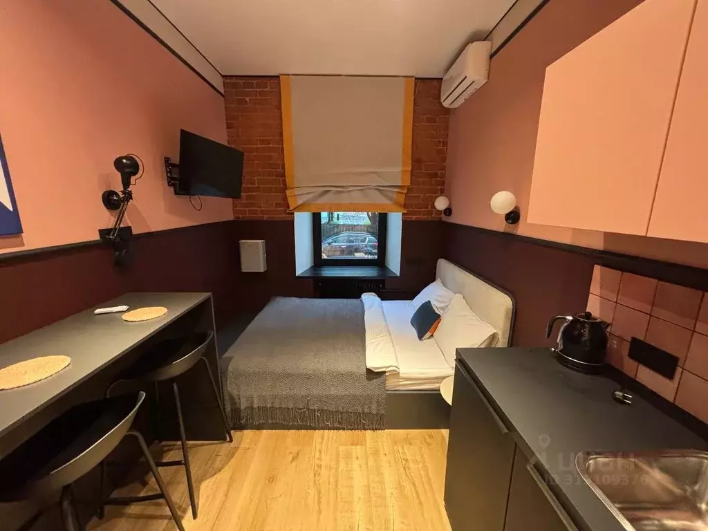 Студия Москва Большой Николопесковский пер., 13 (14.1 м) - Фото 0