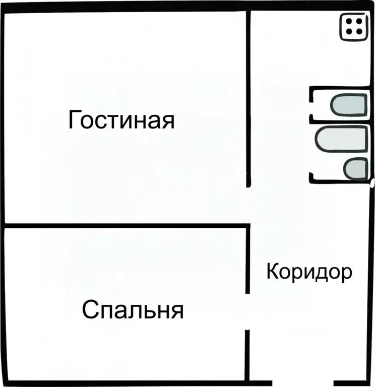 2-к кв. Рязанская область, Кораблино Шахтерская ул., 10 (58.0 м) - Фото 2