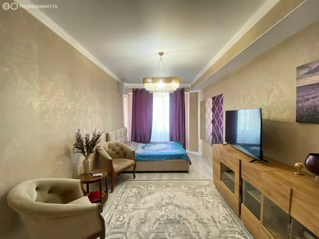 1-комнатная квартира: Дербент, проспект Агасиева, 18Ж (50 м) - Фото 1