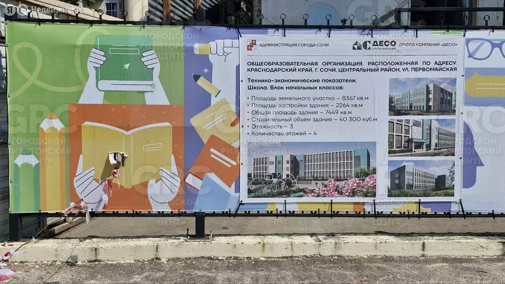 Участок в Сочи, микрорайон Центральный, Первомайская улица (19 м) - Фото 2