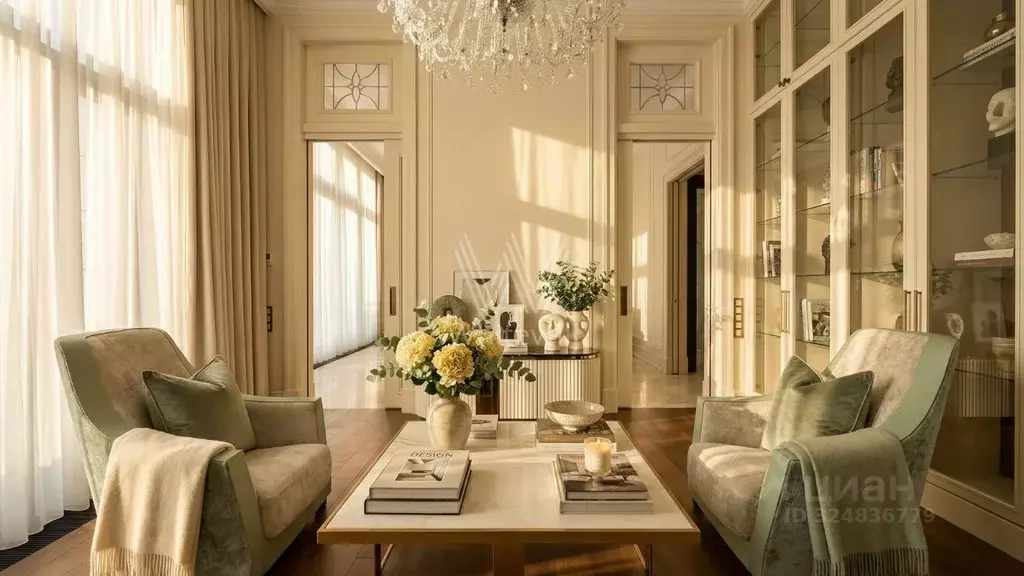 5-к кв. Москва ул. Большая Полянка, 44 (380.0 м) - Фото 2