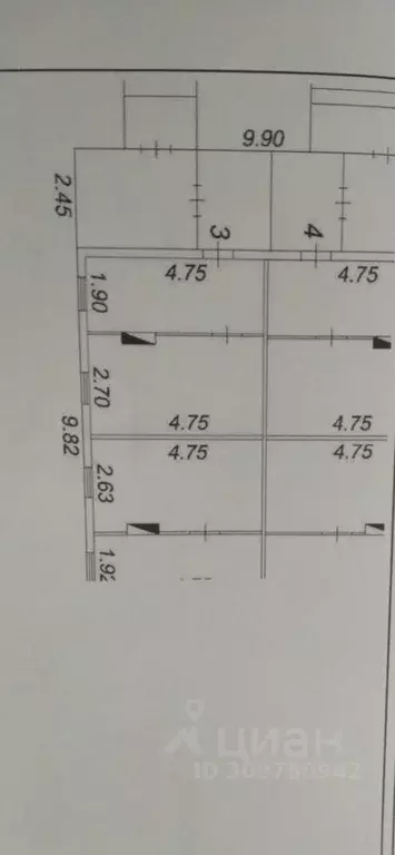 1-к кв. Свердловская область, Кушва ул. Олега Кошевого, 30 (21.0 м) - Фото 1