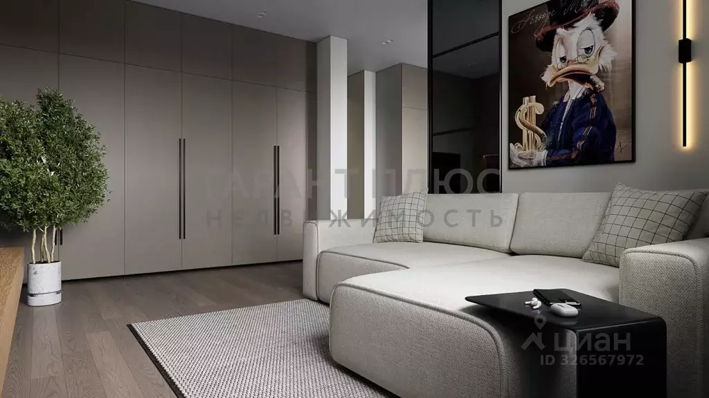 1-к кв. Липецкая область, Липецк Московская ул., 159к2 (41.79 м) - Фото 1