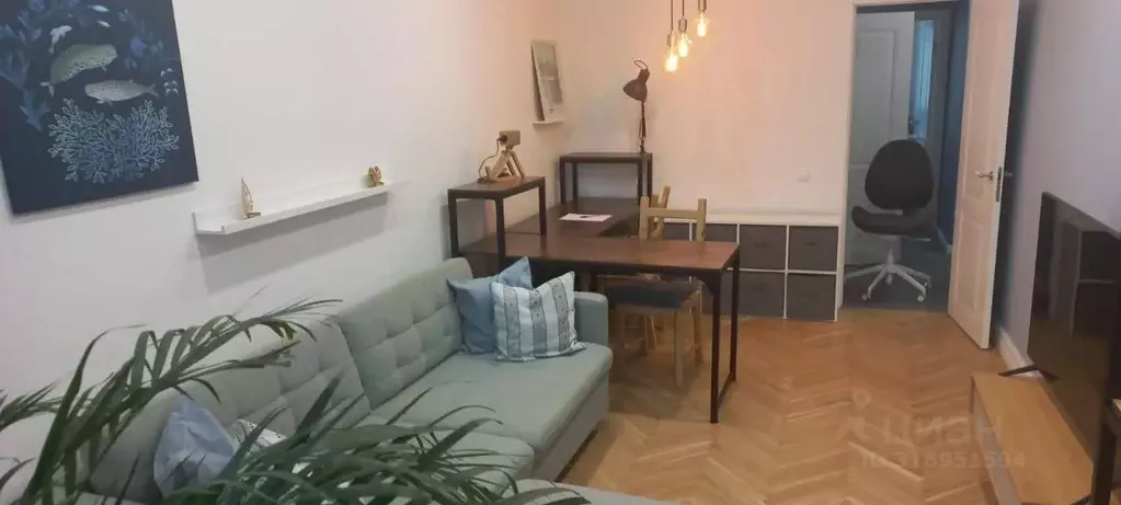 2-к кв. Москва наб. Тараса Шевченко, 3К2 (53.0 м) - Фото 1