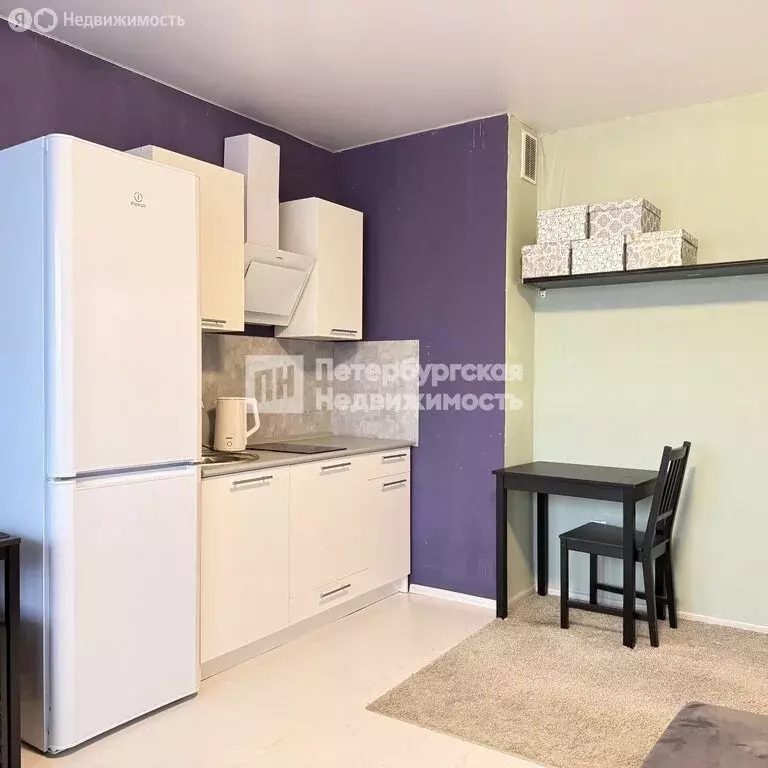 Квартира-студия: Санкт-Петербург, улица Вадима Шефнера, 10к1 (26 м) - Фото 2