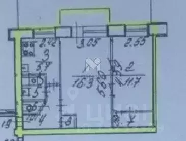 2-к кв. Санкт-Петербург Краснопутиловская ул., 100 (43.8 м) - Фото 0