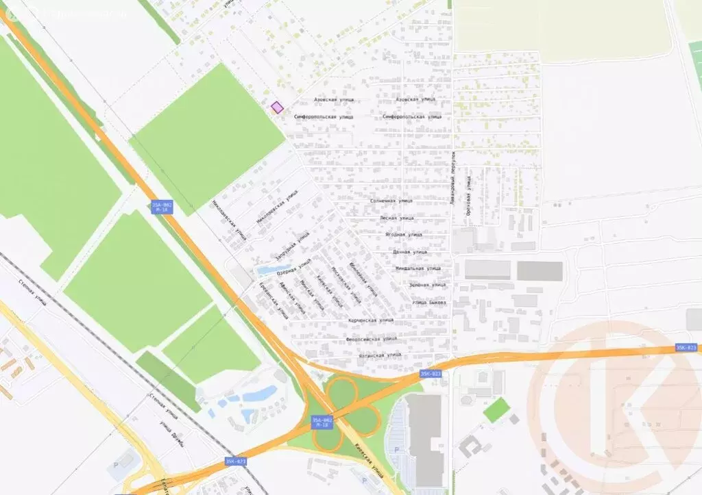 Участок в Молодёжное, Земляничная улица, 4 (12 м) - Фото 1