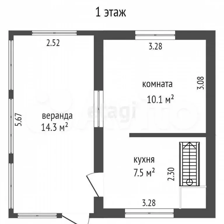 Дача 50,1 м на участке 9 сот. - Фото 1