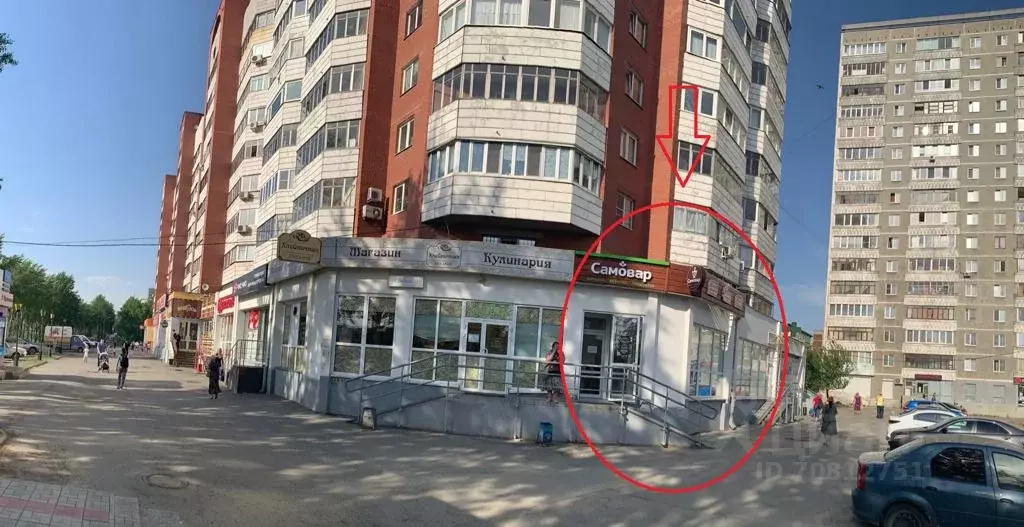 Торговая площадь в Свердловская область, Екатеринбург ул. Бебеля, 138 . - Фото 0