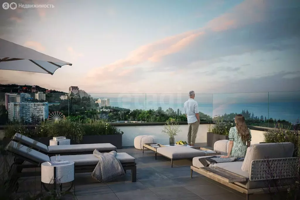 1-комнатная квартира: Алушта, Парковая улица, 7 (62.96 м) - Фото 1