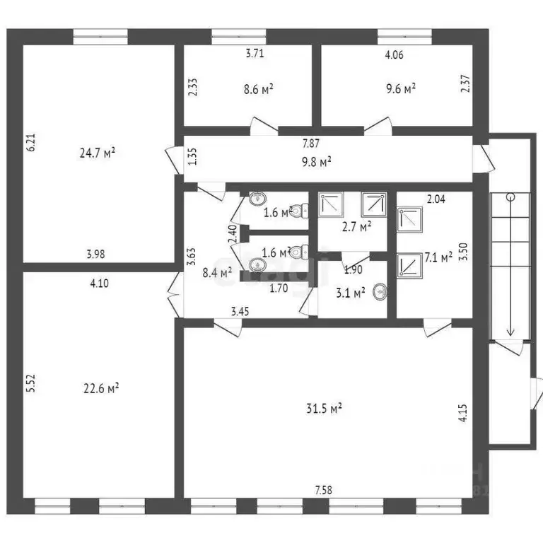 Помещение свободного назначения в Ростовская область, Ростов-на-Дону ... - Фото 2