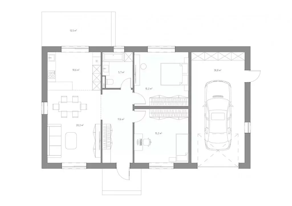 Дом в Красноярский край, Красноярск городской округ, пос. Солонцы, ... - Фото 1