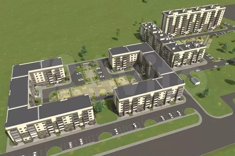 1-к. квартира, 40,4 м, 2/5 эт. - Фото 1