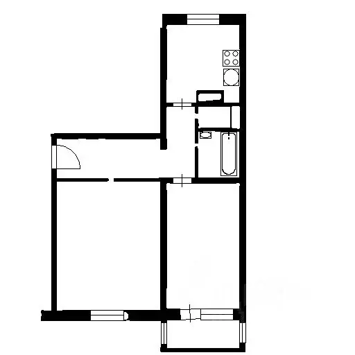 2-к кв. Воронежская область, Воронеж ул. 9 Января, 110 (46.7 м) - Фото 2