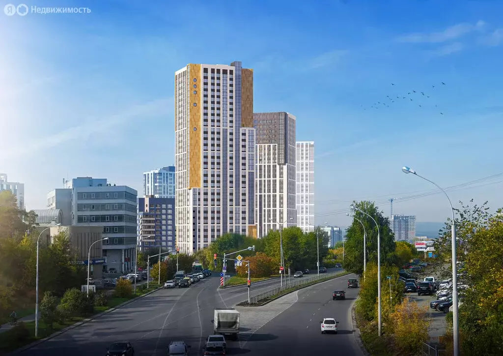 1-комнатная квартира: Екатеринбург, переулок Ударников, 33 (43.65 м) - Фото 1