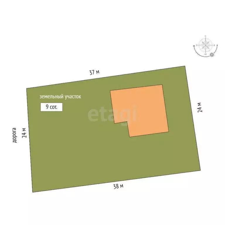 Дом в Заводоуковск, Целинная улица (100 м) - Фото 2