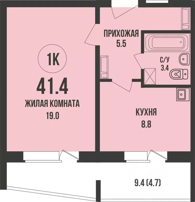 1-к кв. Новосибирская область, Новосибирск ул. Имени генерал-майора ... - Фото 0