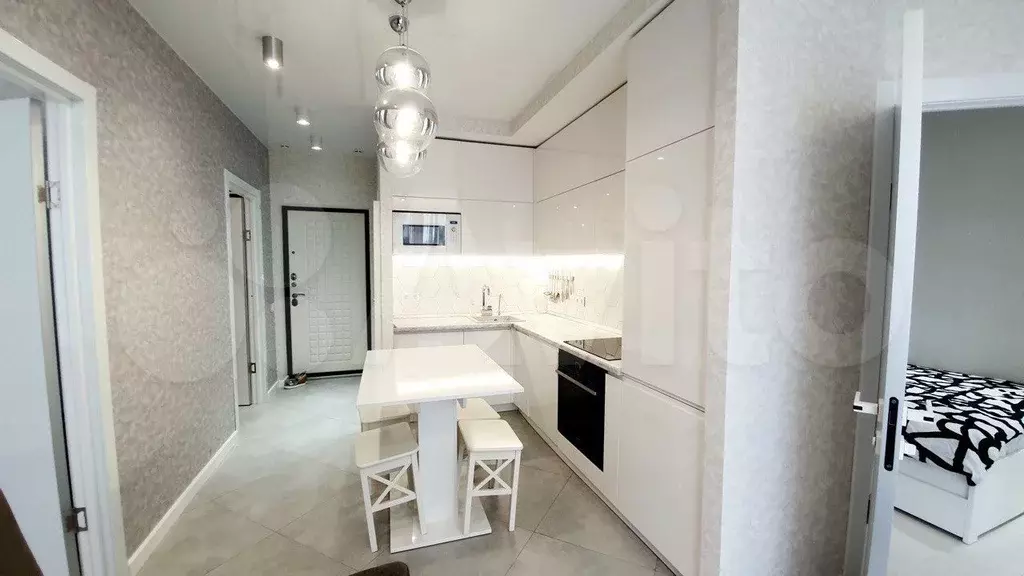 2-к. квартира, 45 м, 3/25 эт. - Фото 1