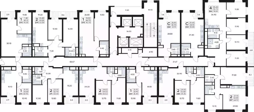 1-к кв. Приморский край, Владивосток ул. Карбышева, 22Б (46.61 м) - Фото 2