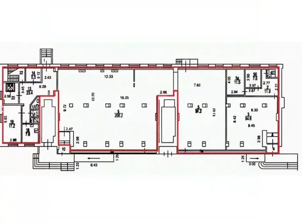 Торговая площадь в Москва ул. Серпуховский Вал, 5 (483 м) - Фото 2