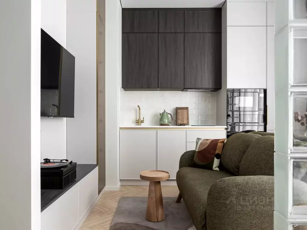 Студия Москва ул. Даниловский Вал, 1А (34.0 м) - Фото 1