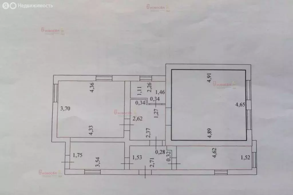 Дом в Богданович, улица Олега Кошевого, 11 (69.9 м) - Фото 1