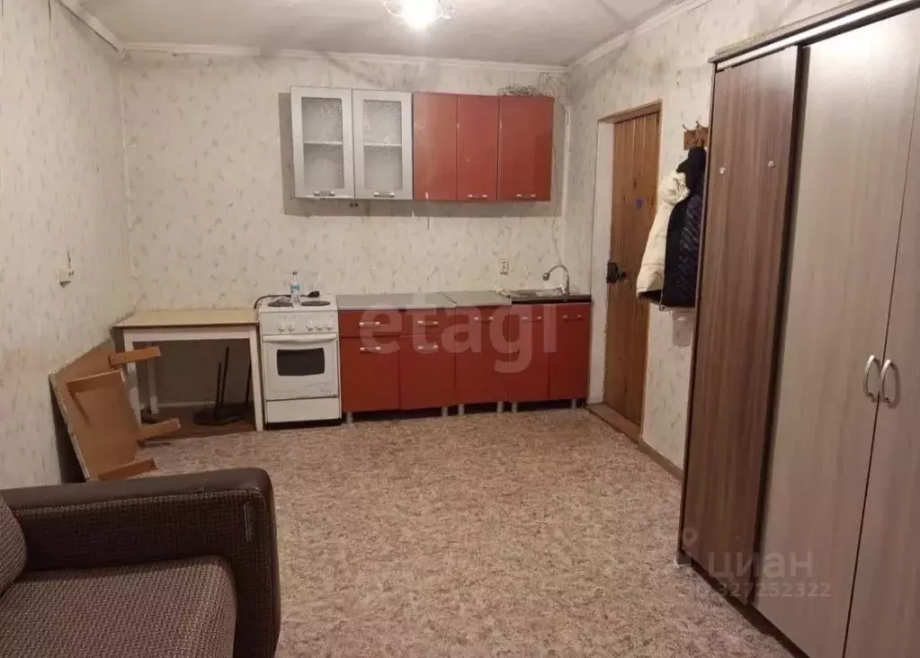 Комната Тюменская область, Тюмень Харьковская ул., 1 (17.2 м) - Фото 1