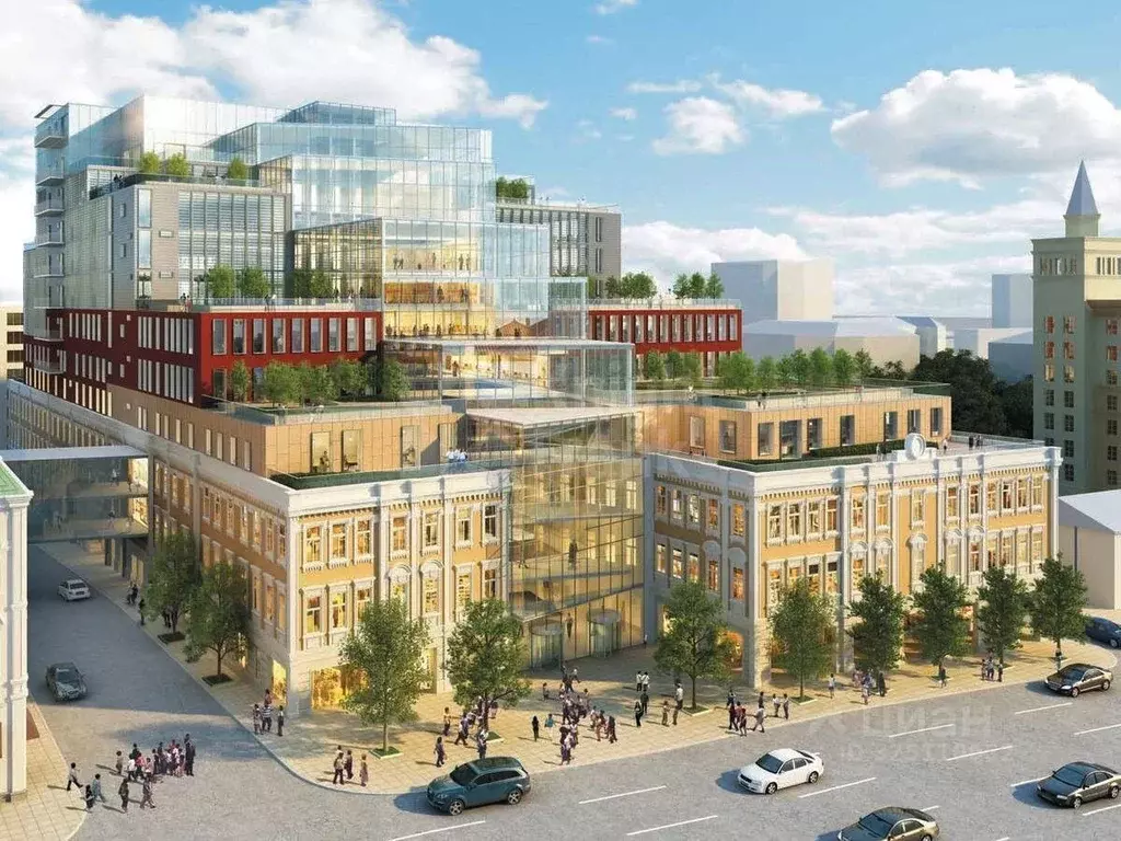 Офис в Москва Смоленский бул., 3-5С1 (1089 м) - Фото 2