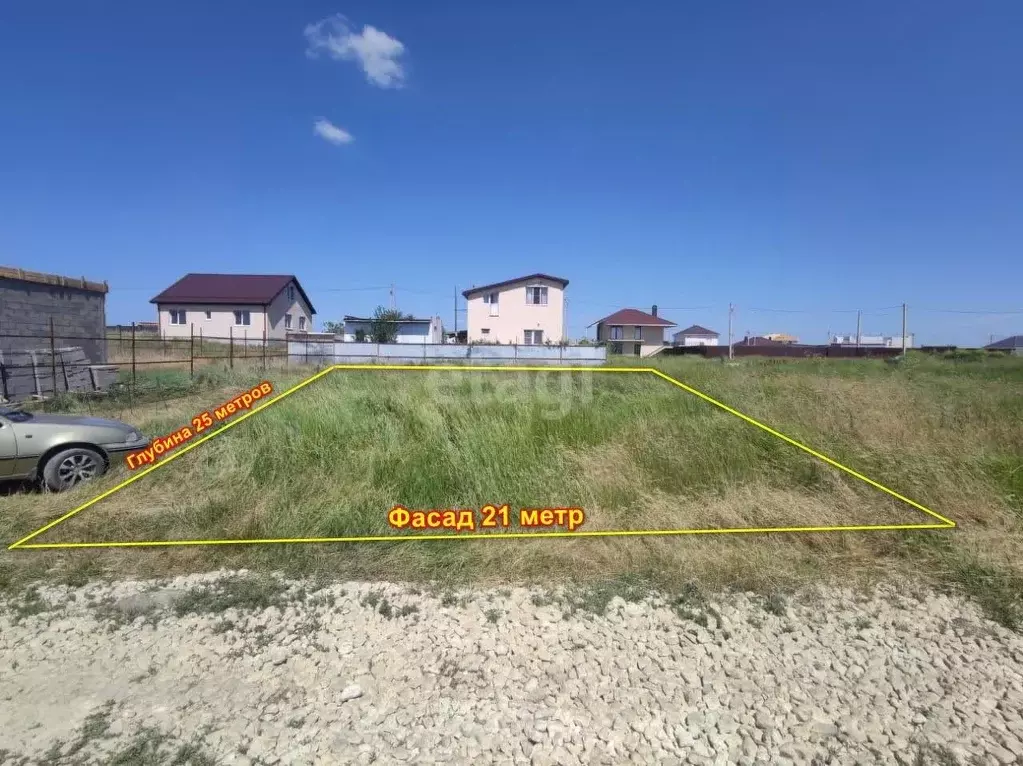 Участок в Краснодарский край, Анапа муниципальный округ, пос. Верхнее ... - Фото 1