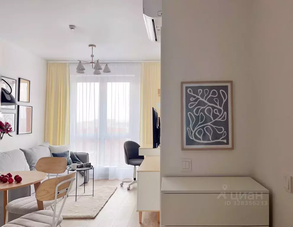 1-к кв. Москва ул. Большое Понизовье, 8 (31.9 м) - Фото 2