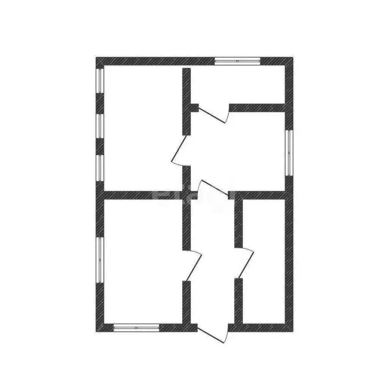 Дом в Курган, улица Плеханова (49.4 м) - Фото 1