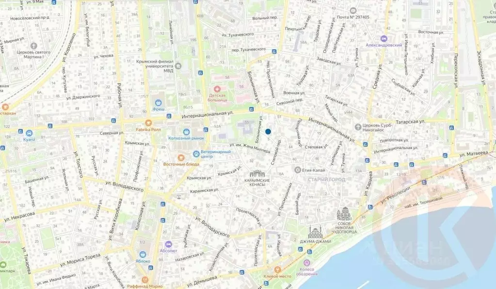 Участок в Крым, Евпатория ул. Больничная, 8 (9.6 сот.) - Фото 2