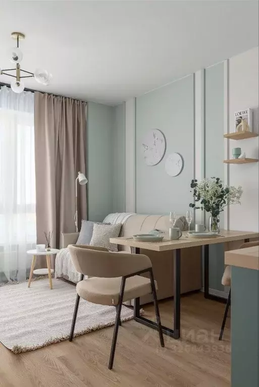 Студия Москва проезд Стройкомбината, 1 (23.2 м) - Фото 1