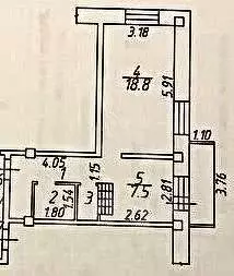 1-к кв. Иркутская область, Иркутск ул. Баумана, 237/3 (41.7 м) - Фото 1