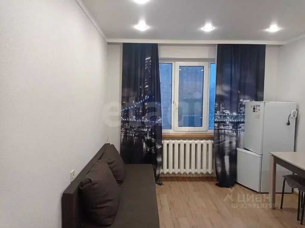 Студия Тюменская область, Тюмень ул. Самарцева, 19В (14.4 м) - Фото 1