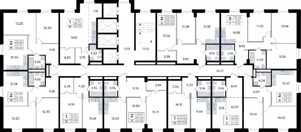 2-к кв. Приморский край, Владивосток ул. Тухачевского, 80 (54.24 м) - Фото 2