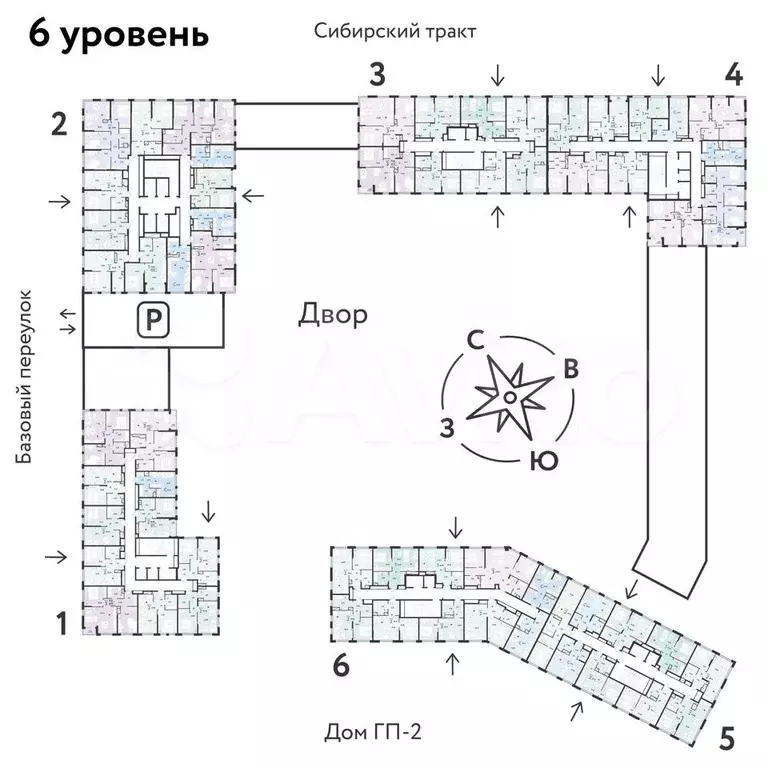 Квартира-студия, 22,6 м, 6/32 эт. - Фото 1