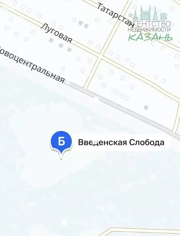 Участок в село Введенская Слобода, Центральная улица (450 м) - Фото 2