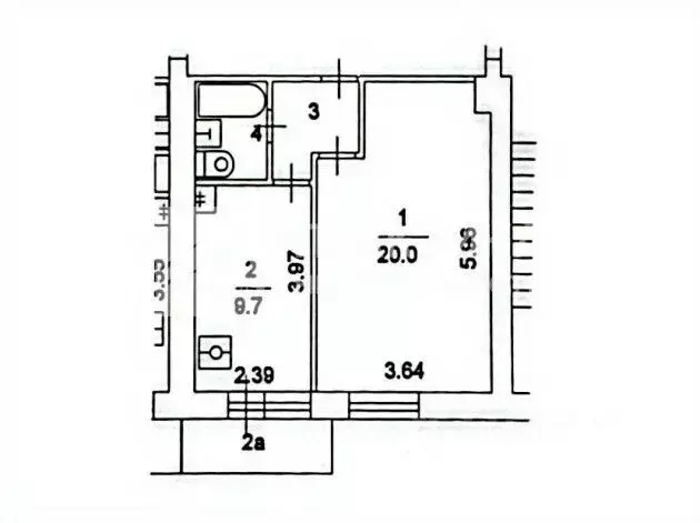 1-к кв. Москва Грайвороновская ул., 16К2 (35.1 м) - Фото 1