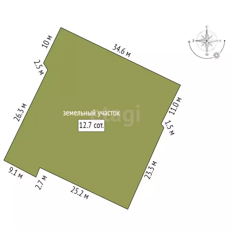 Участок в Санкт-Петербург, Красное Село (12.7 м) - Фото 1