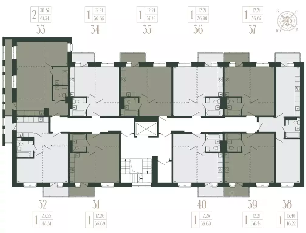 2-к кв. Иркутская область, Иркутский муниципальный округ, с. Мамоны ... - Фото 2