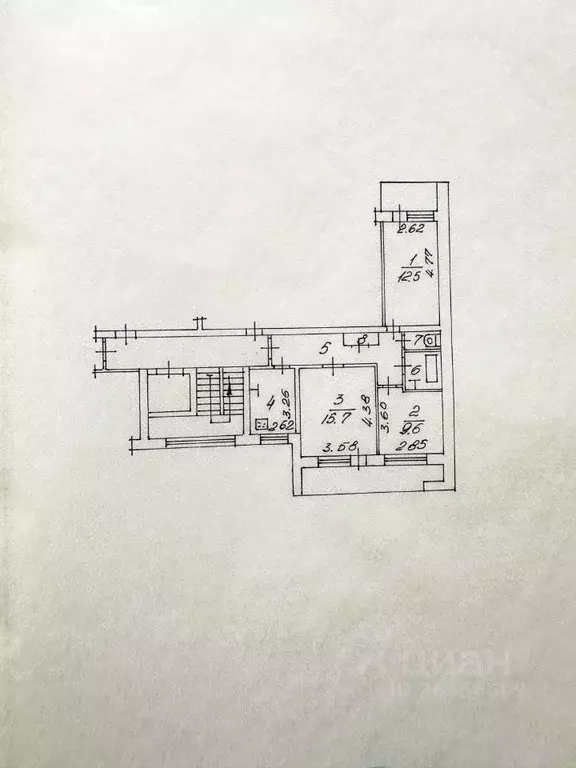 3-к кв. Калужская область, Калуга ул. Билибина, 8 (60.5 м) - Фото 2