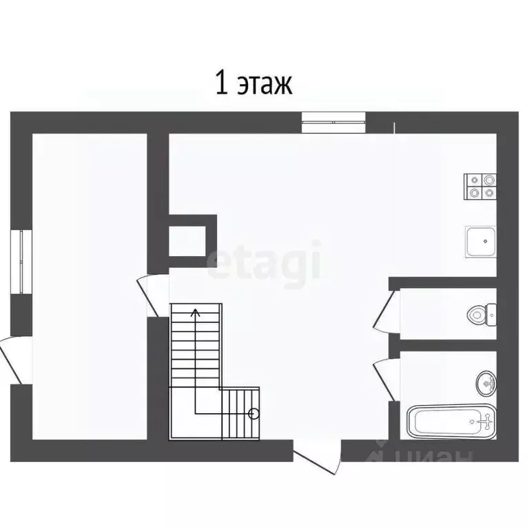 Дом в Тюменская область, Тюменский муниципальный округ, Целинное СНТ  ... - Фото 2