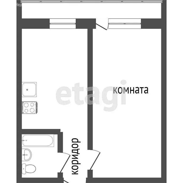 1-комнатная квартира: Улан-Удэ, Ключевская улица, 70А (38.2 м) - Фото 1