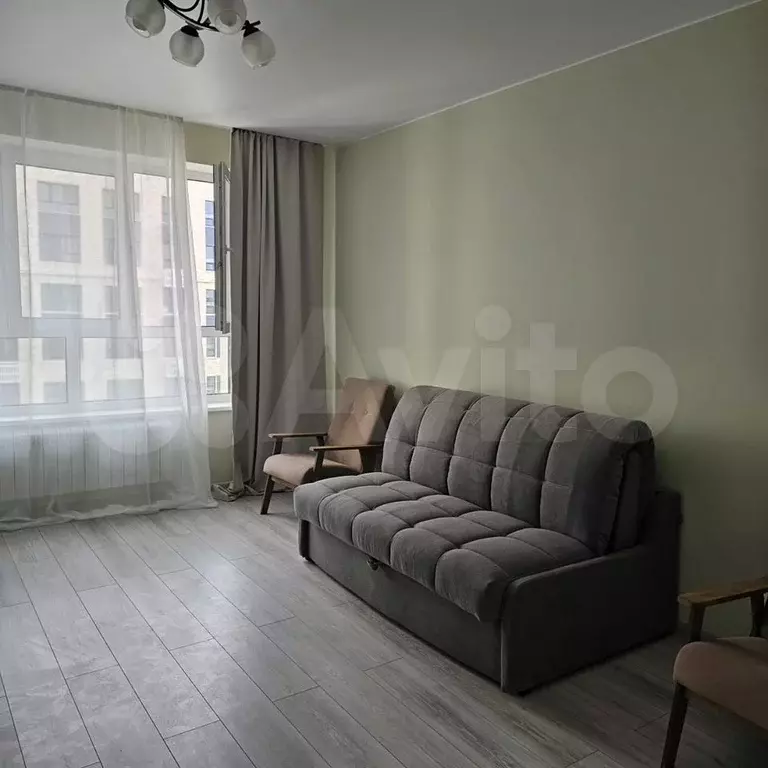 1-к. квартира, 40 м, 10/12 эт. - Фото 1