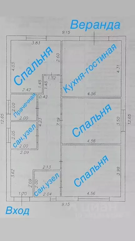 Дом в Краснодарский край, Геленджик ул. Ленина (116 м) - Фото 1